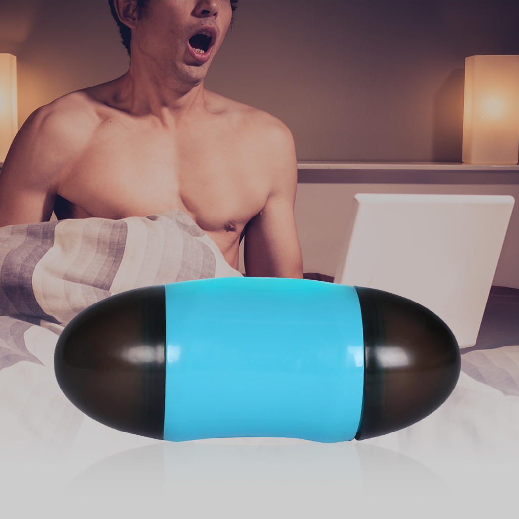Urway Masturbation Cup DOUBLE-HOLED Pocket Male Masturbator Vagina Anal Sex Toy