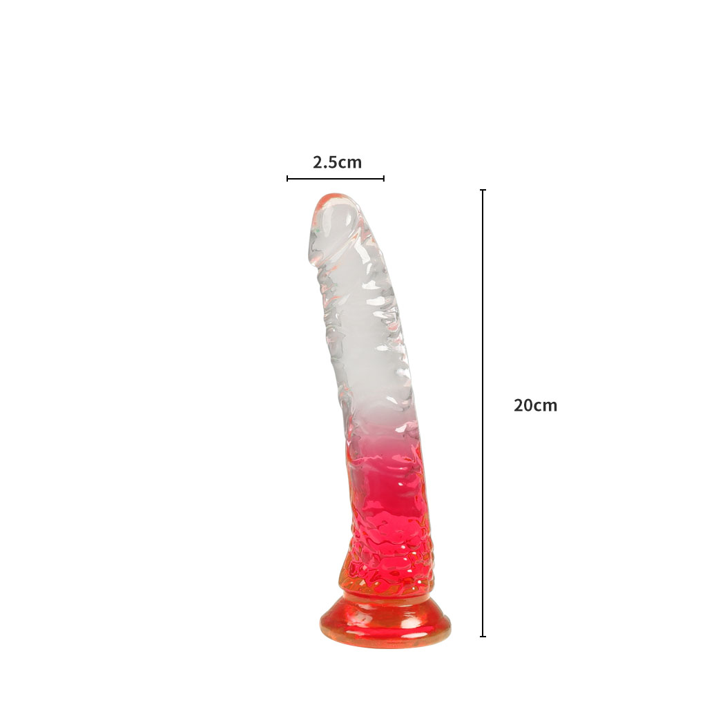 Urway Dildo L Dong Realistic Penis Cock Suction Cup Shaft G-spot Adult Sex Toys