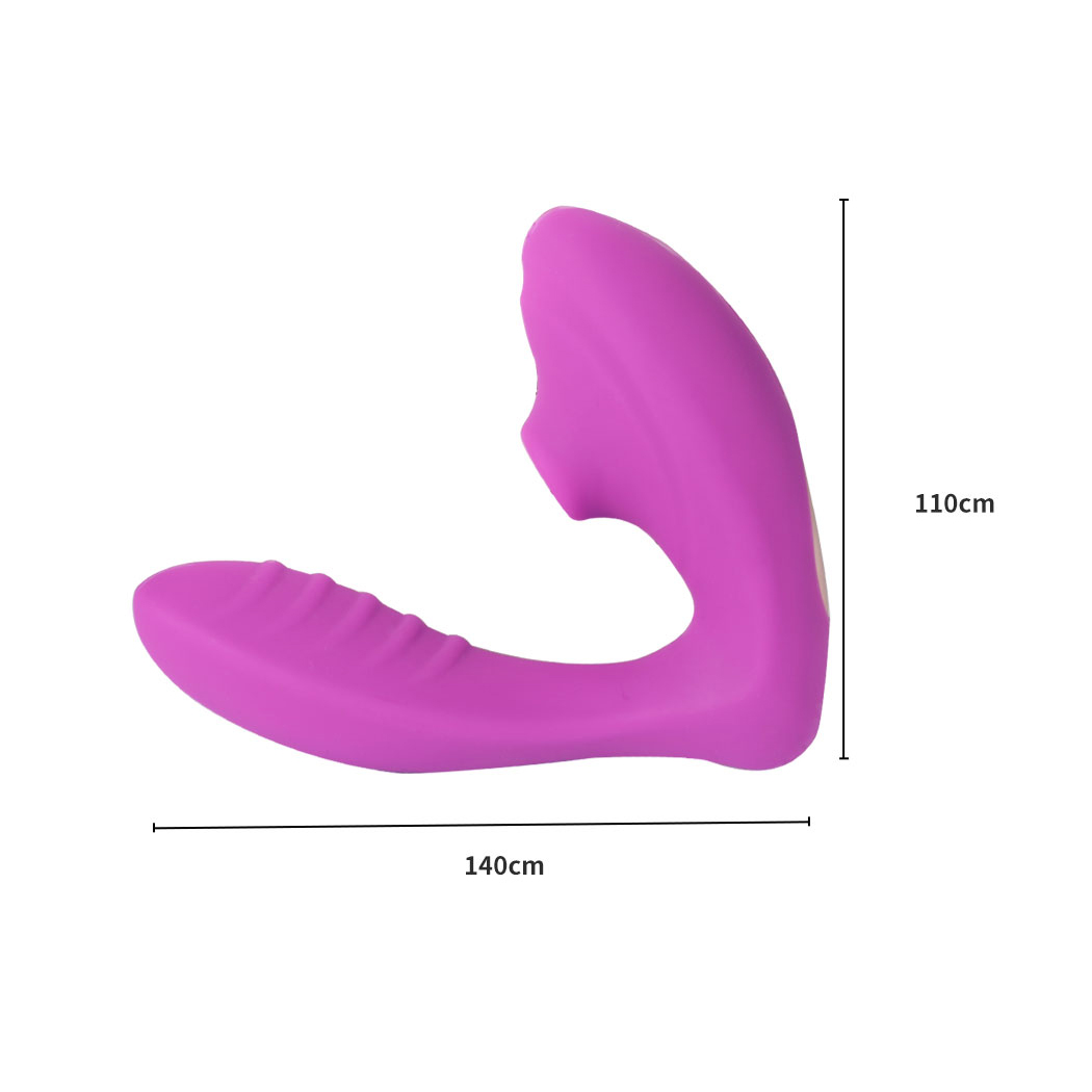 Urway Sucking Vibrator Oral Tongue Clit Stimulator Pump Woman Sex Toys Purple