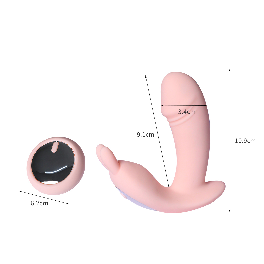 Urway Rabbit Vibrator Wireless Control Clit Dildo Rechargeable Adults Sex Toys