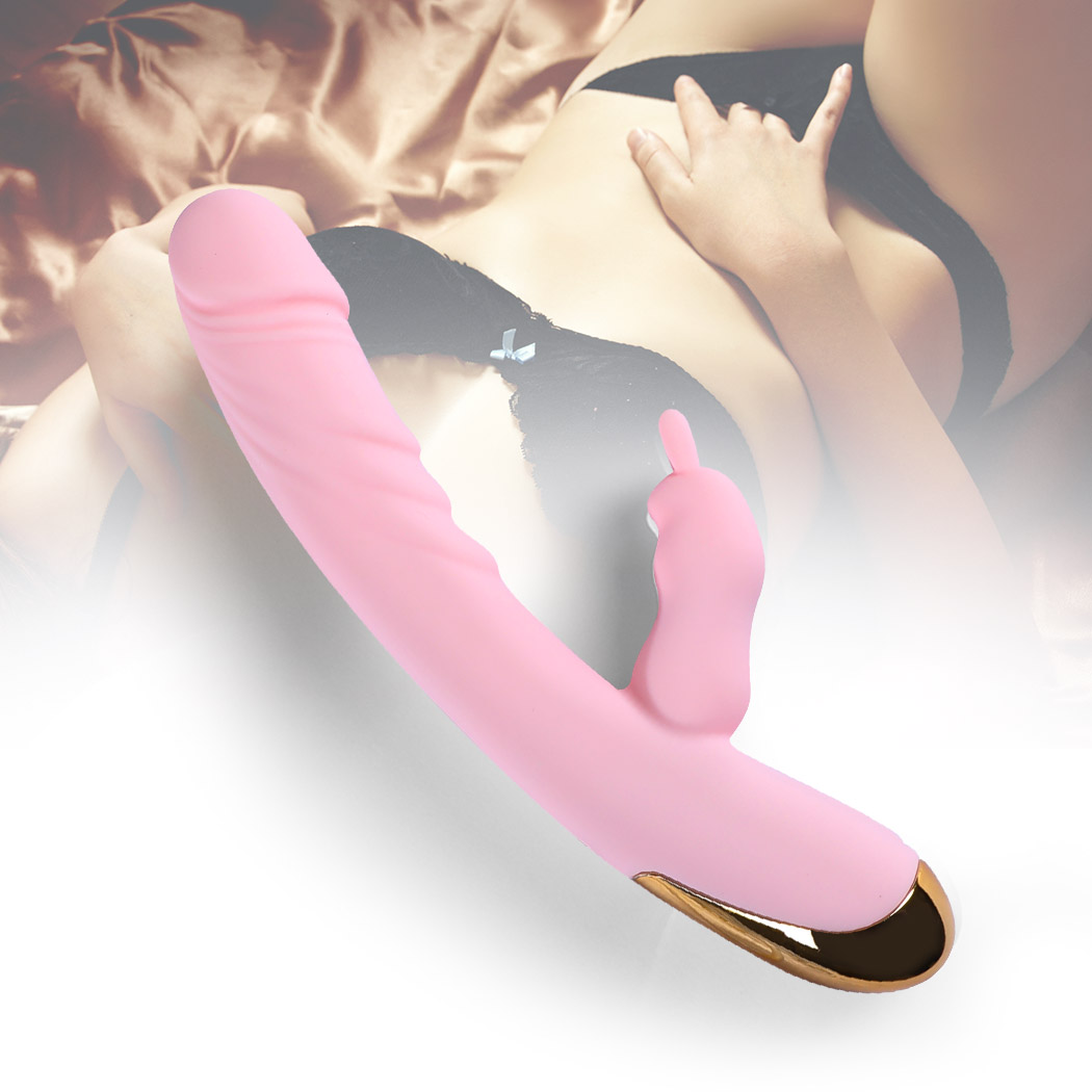 Urway Rabbit Vibrator Double Motor G-Spot Dildo Massager USB Sex Toys Female