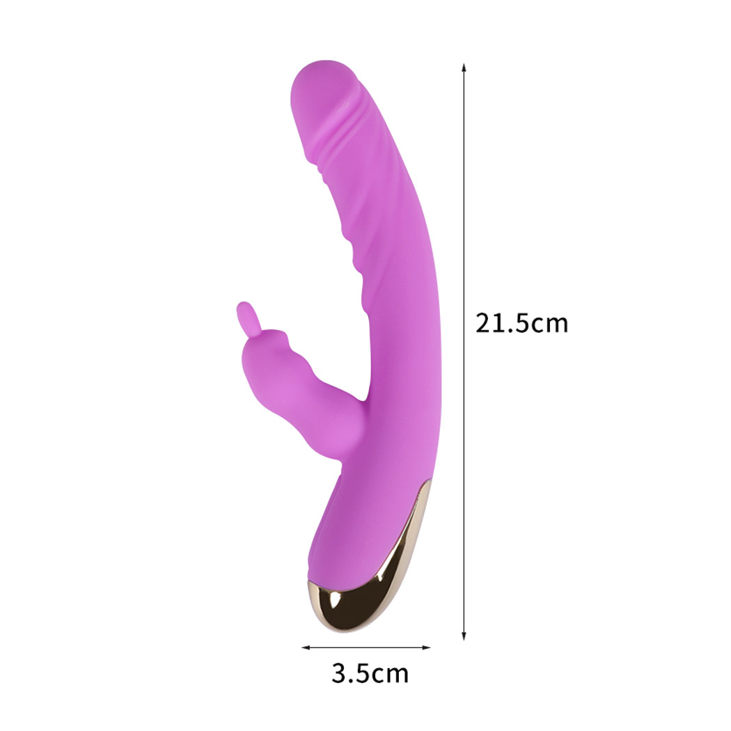 Urway Rabbit Vibrator Double Motor G-Spot Dildo Massager USB Sex Toys Female