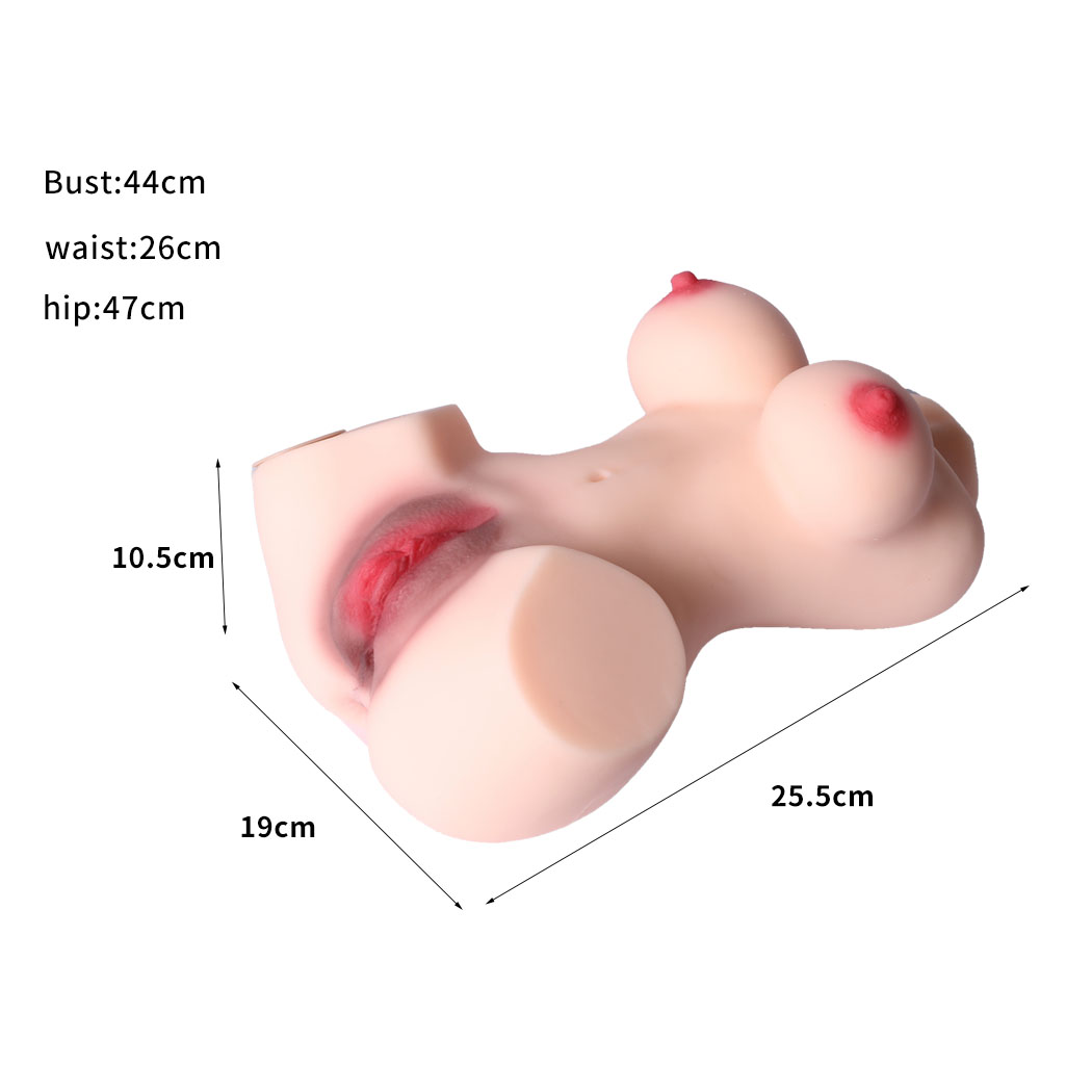 Urway Male Masturbation Doll Realistic Steel Backbone Boobs Stroker Body Sex Toy