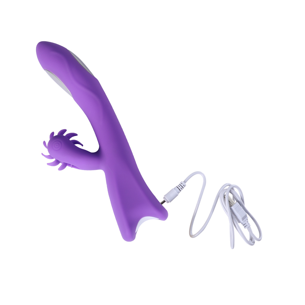 Urway Vibrator Tongue Licking Sex Toy GSpot Oral USB Clit Multispeed Massager