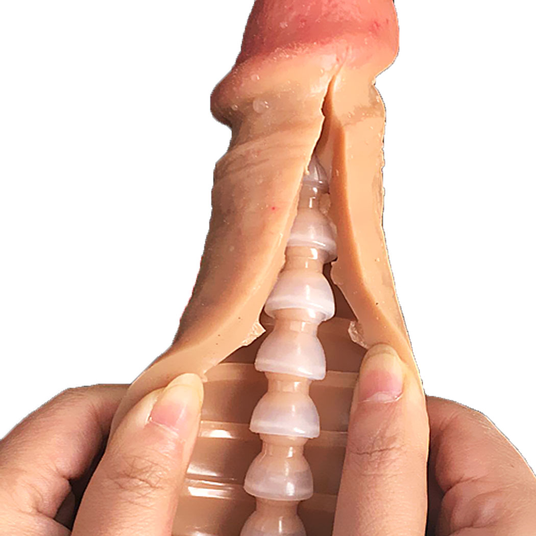 Urway M Dildo Dong Penis Cock Bending Realistic Suction Cup Adult Women Sex Toys