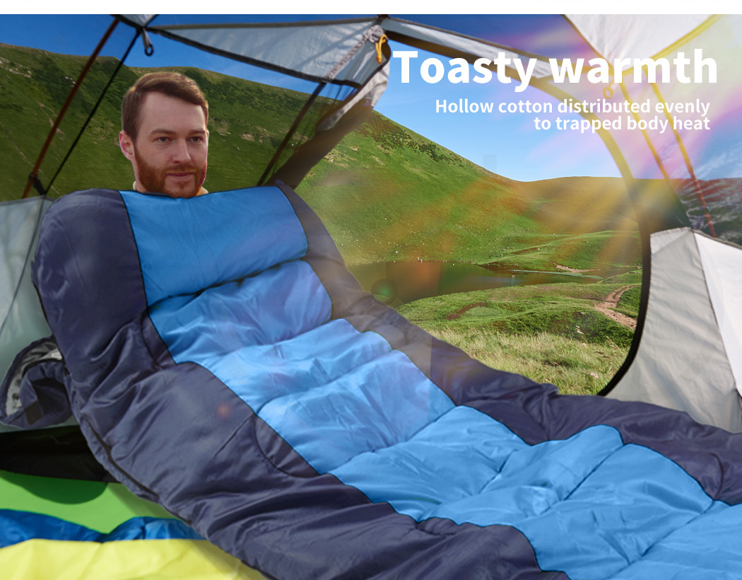 thumbnail 15  - Mountview Sleeping Bag Outdoor Camping Single Bags Hiking Thermal -20℃ Winter