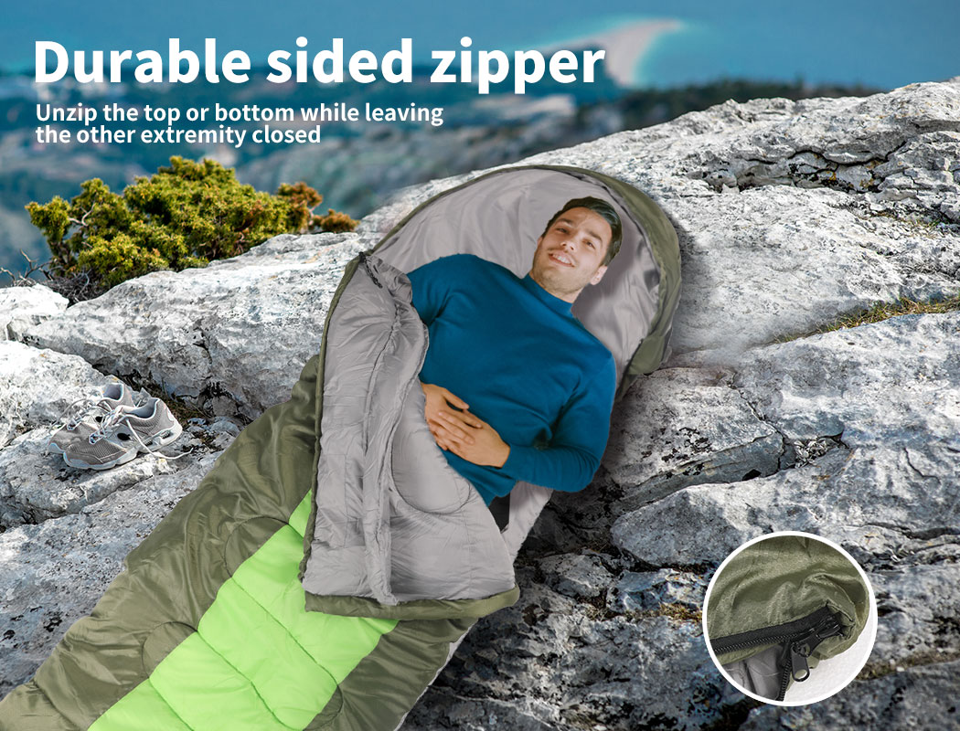 thumbnail 35  - Mountview Sleeping Bag Outdoor Camping Single Bags Hiking Thermal -20℃ Winter