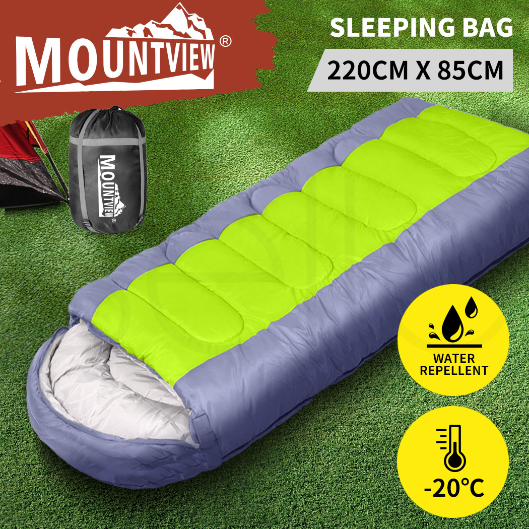 thumbnail 37  - Mountview Sleeping Bag Outdoor Camping Single Bags Hiking Thermal -20℃ Winter