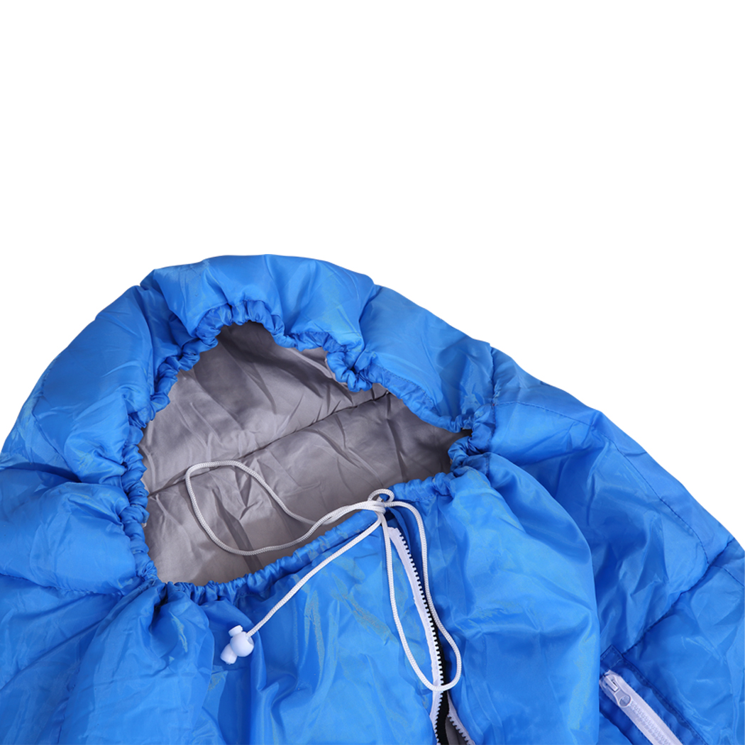 Mountview Single Sleeping Bag Bags Outdoor Camping Hiking Thermal 0-20℃ Tent