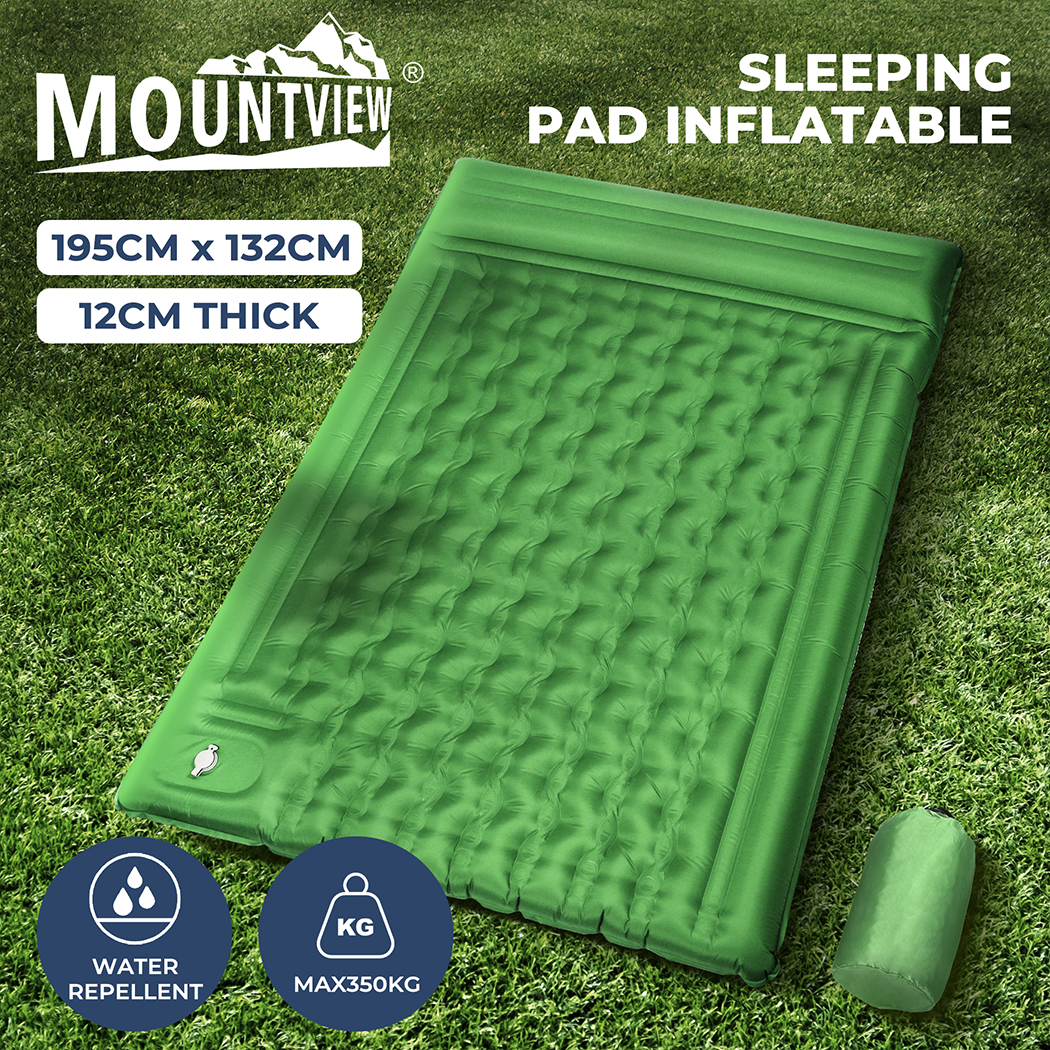 Mountview Self Inflating Mattress Sleeping Pad Camping Air Bed Mat Pillow Bag - Picture 13 of 36