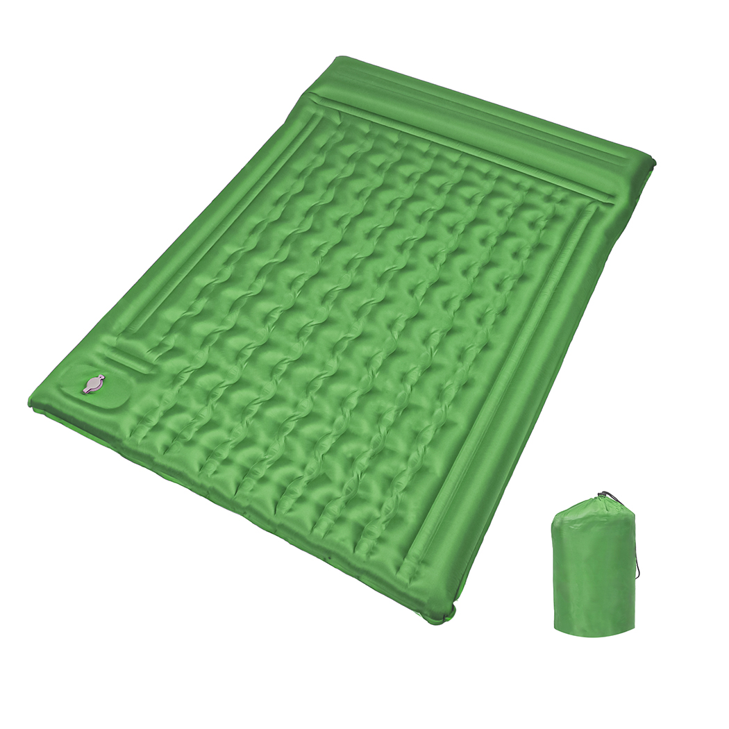 Mountview Self Inflating Mattress Sleeping Pad Camping Air Bed Mat Pillow Bag - Picture 24 of 36