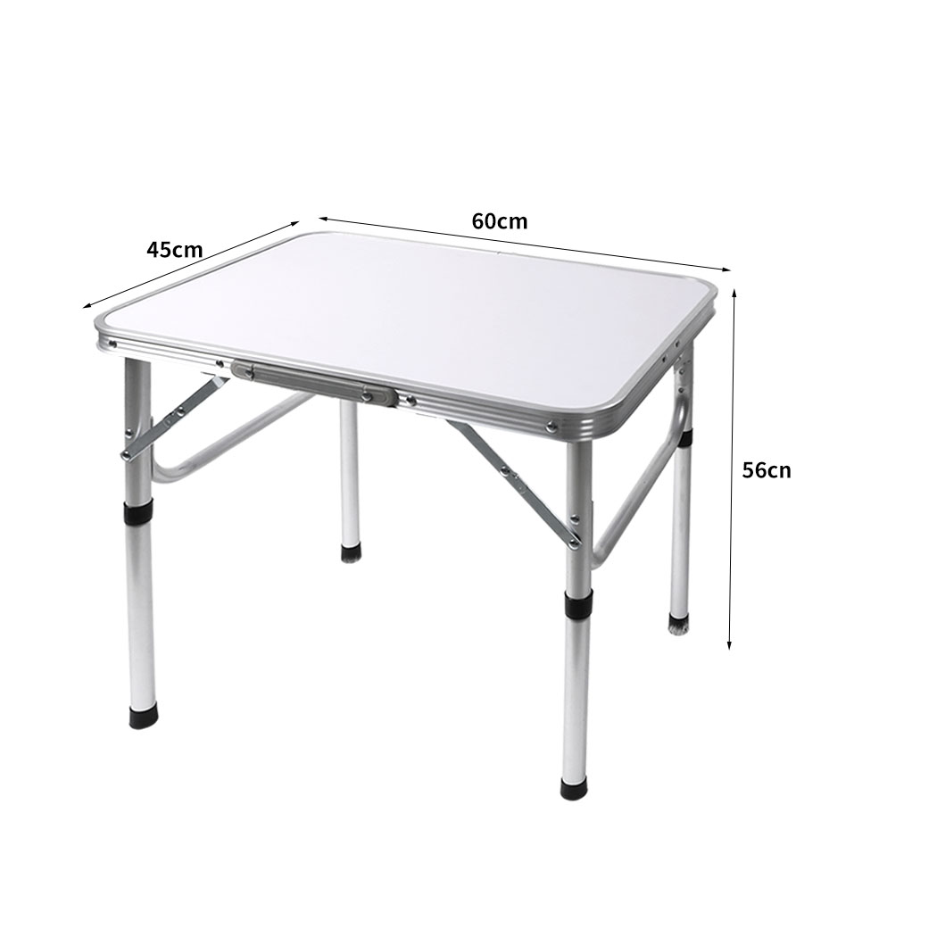 Levede Camping Table Folding Aluminium Portable Picnic Outdoor Foldable BBQ Desk