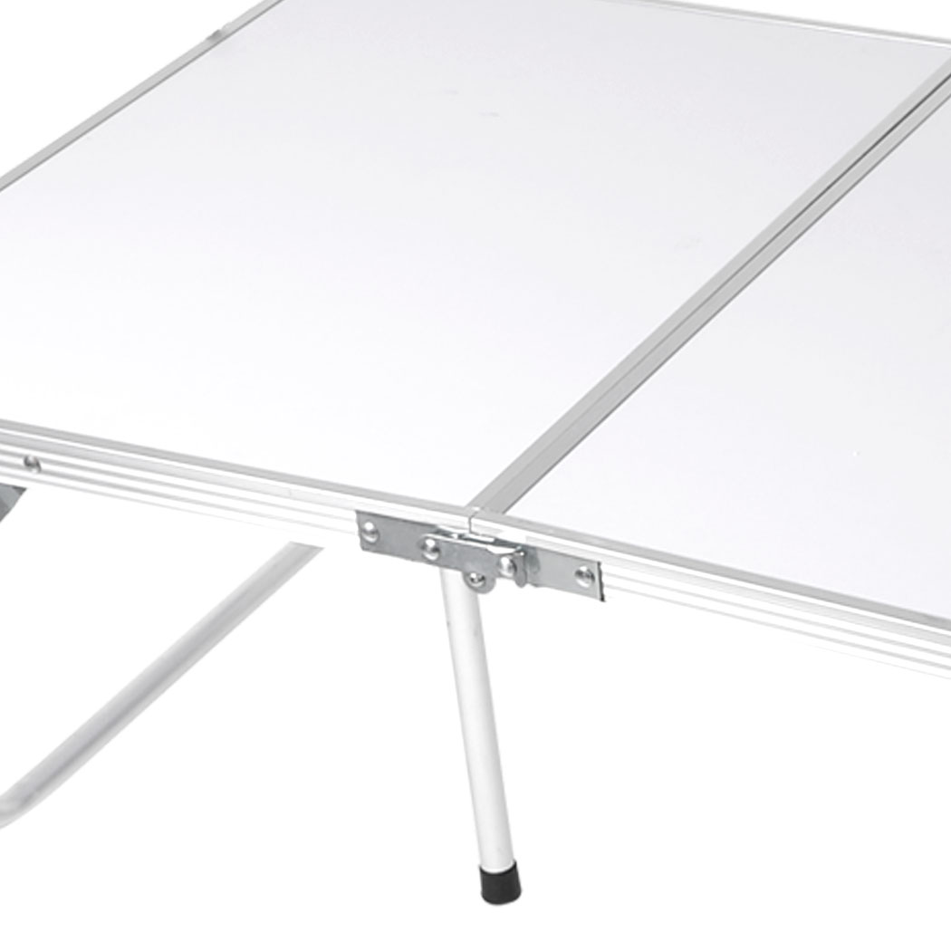 Levede Folding Camping Table Aluminium Portable Picnic Outdoor Foldable BBQ Desk