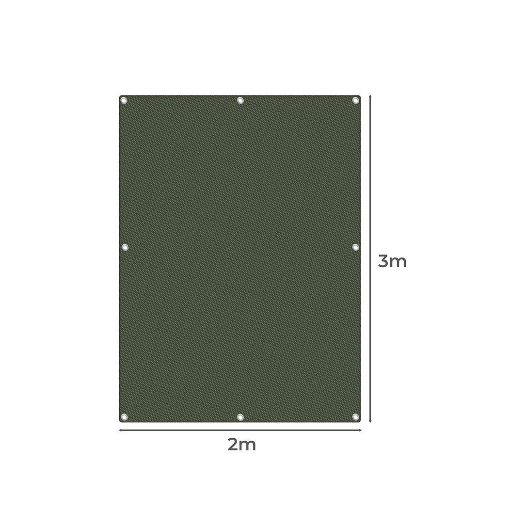 Manan Army Tarp Heavy Duty 400GSM Tarpaulin Canvas Cover Waterproof Sun Blocked - Picture 25 of 59