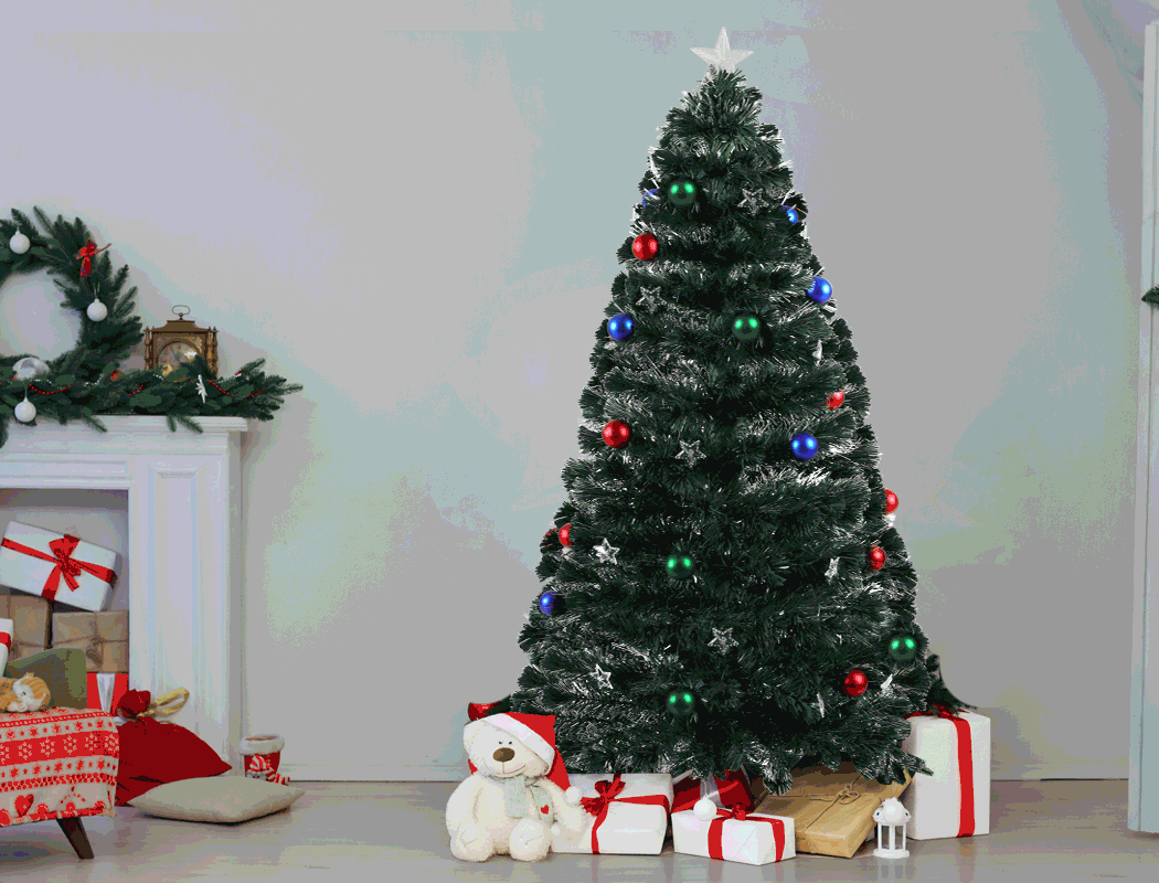 Santaco Christmas Tree 1.5M 1.8M 2.1M LED Light Slim Fibre Optic Storage Bag - Picture 128 of 235
