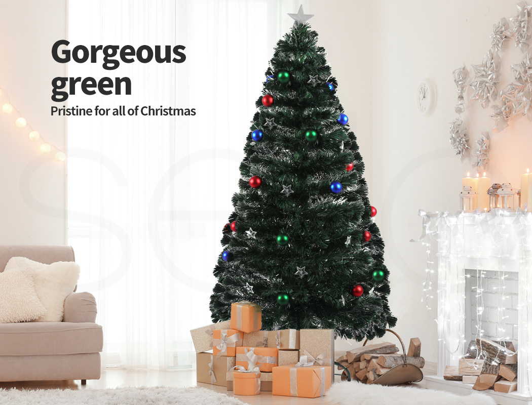 Santaco Christmas Tree 1.5M 1.8M 2.1M LED Light Slim Fibre Optic Storage Bag - Picture 122 of 235