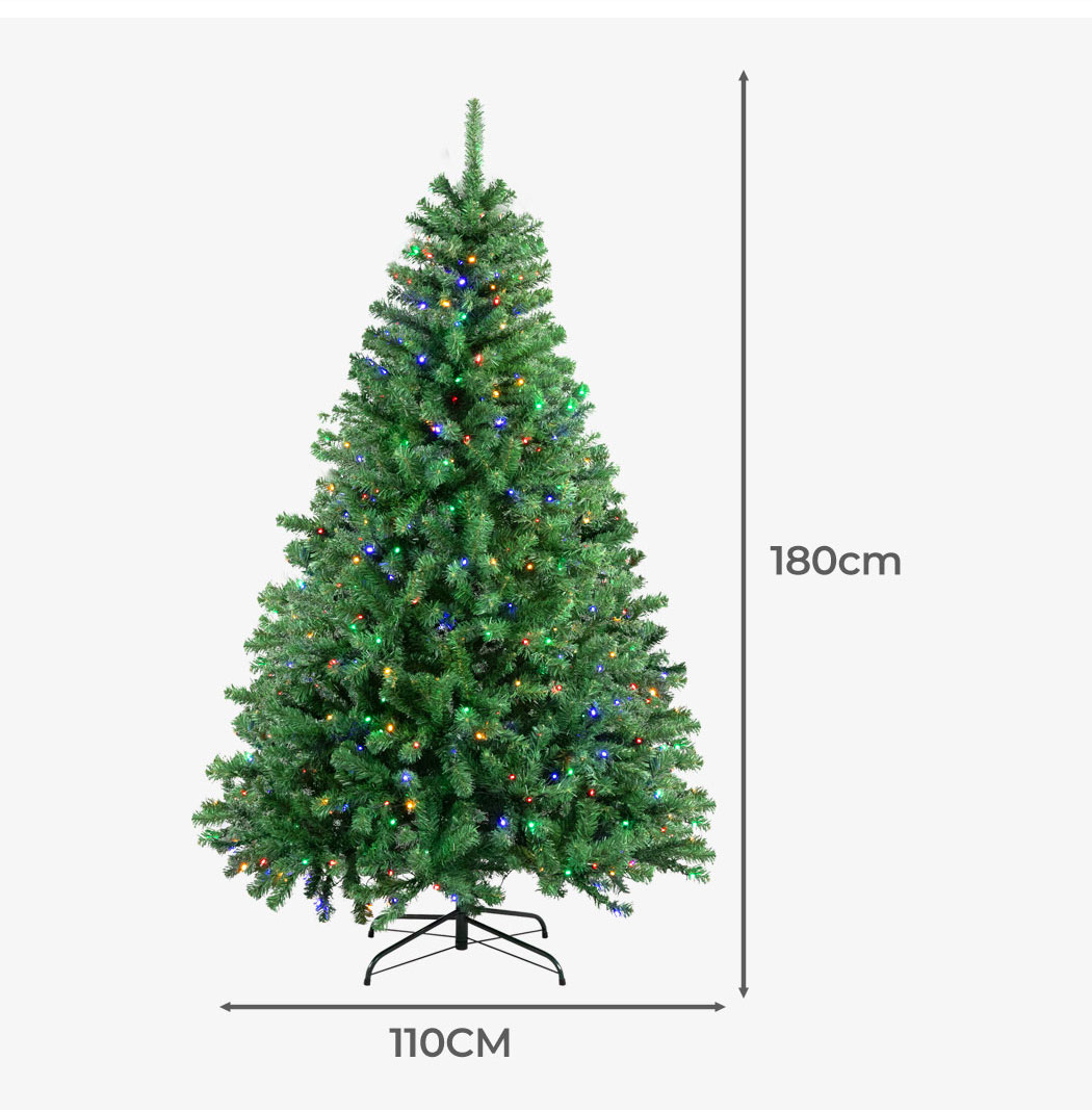 Santaco Christmas Tree 1.5M 1.8M 2.1M LED Light Slim Fibre Optic Storage Bag - Picture 86 of 235