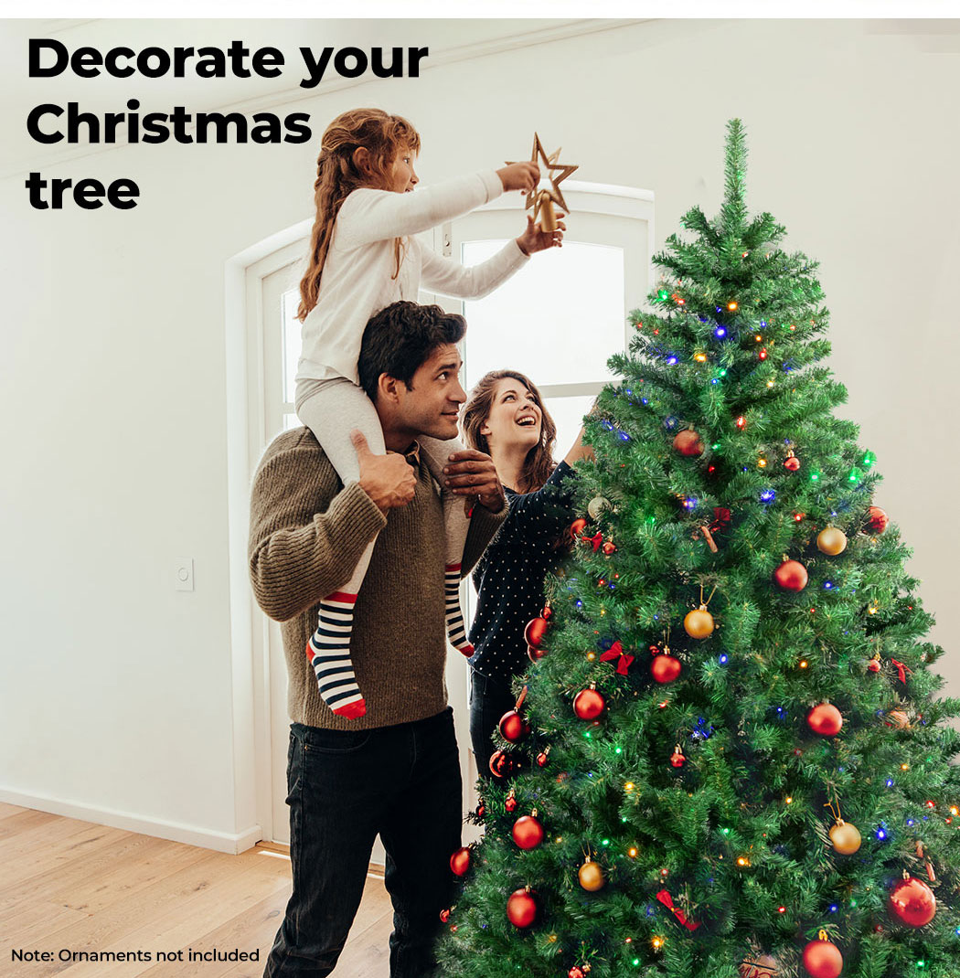 Santaco Christmas Tree 1.5M 1.8M 2.1M LED Light Slim Fibre Optic Storage Bag - Picture 143 of 235