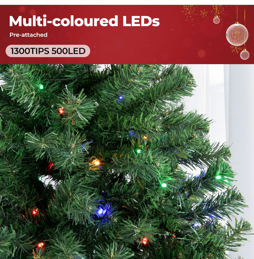 Santaco Christmas Tree 1.5M 1.8M 2.1M LED Light Slim Fibre Optic Storage Bag - Picture 146 of 235