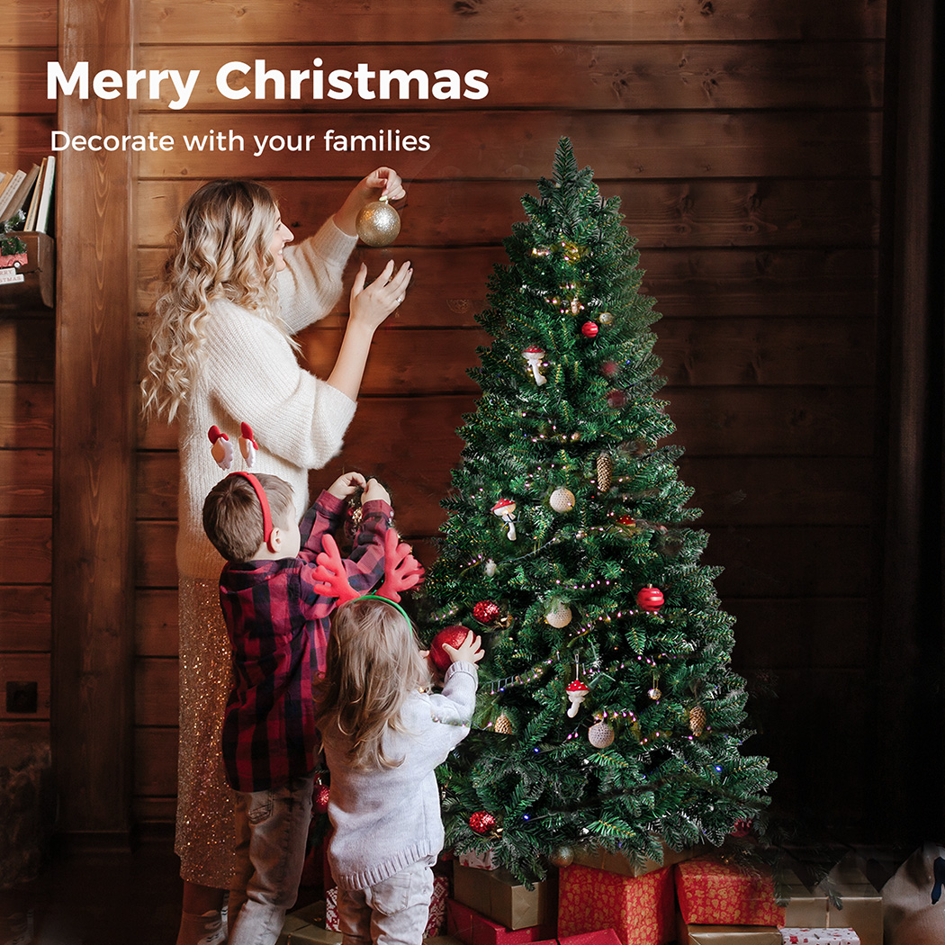Santaco Christmas Tree 1.5M 1.8M 2.1M LED Light Slim Fibre Optic Storage Bag - Picture 35 of 235