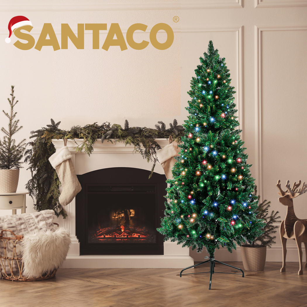 Santaco Christmas Tree 1.5M 1.8M 2.1M LED Light Slim Fibre Optic Storage Bag - Picture 43 of 235