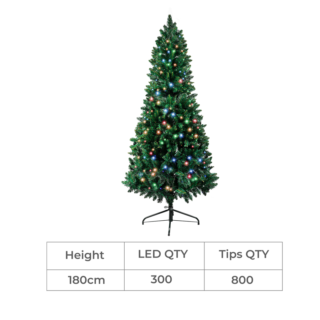 Santaco Christmas Tree 1.5M 1.8M 2.1M LED Light Slim Fibre Optic Storage Bag - Picture 96 of 235
