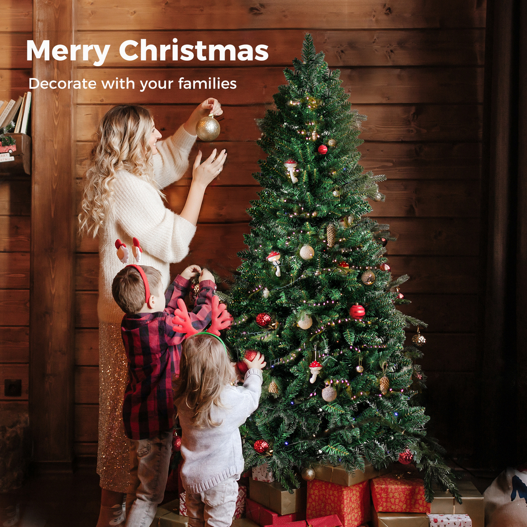 Santaco Christmas Tree 1.5M 1.8M 2.1M LED Light Slim Fibre Optic Storage Bag - Picture 89 of 235
