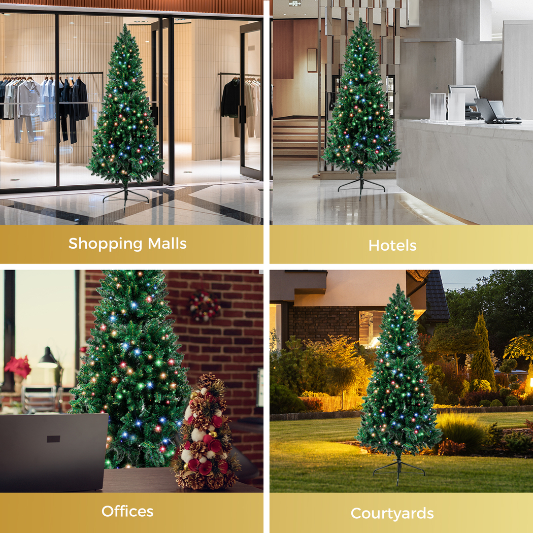 Santaco Christmas Tree 1.5M 1.8M 2.1M LED Light Slim Fibre Optic Storage Bag - Picture 94 of 235