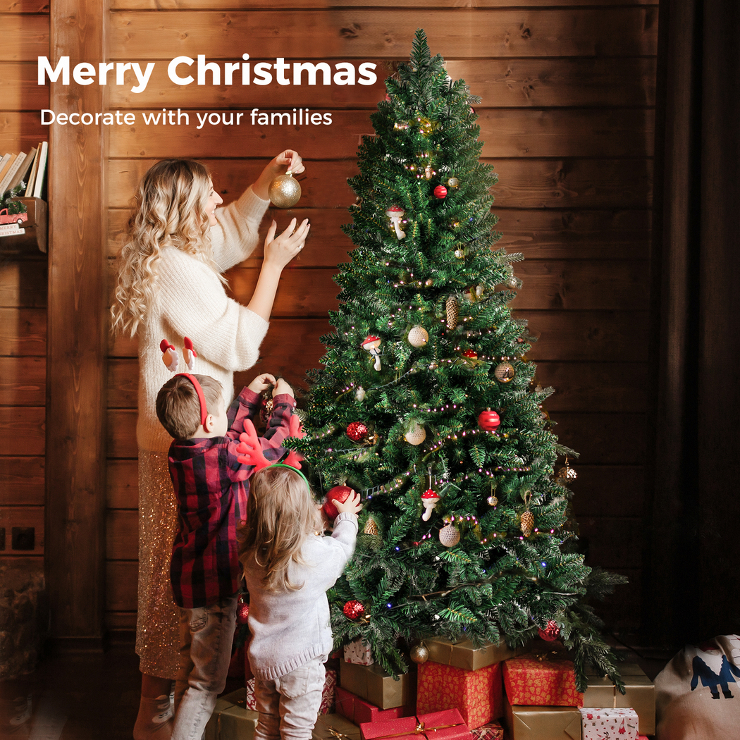 Santaco Christmas Tree 1.5M 1.8M 2.1M LED Light Slim Fibre Optic Storage Bag - Picture 154 of 235