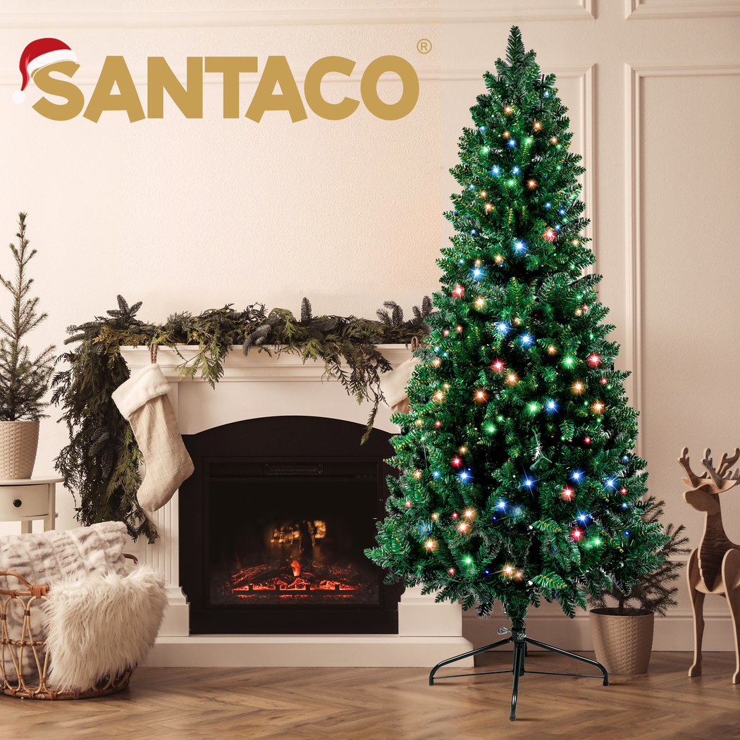 Santaco Christmas Tree 1.5M 1.8M 2.1M LED Light Slim Fibre Optic Storage Bag - Picture 162 of 235