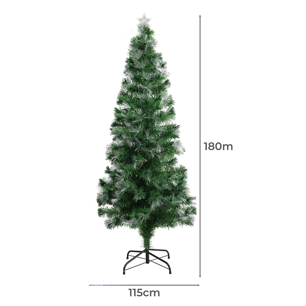 Santaco Christmas Tree 1.5M 1.8M 2.1M LED Light Slim Fibre Optic Storage Bag - Picture 63 of 235