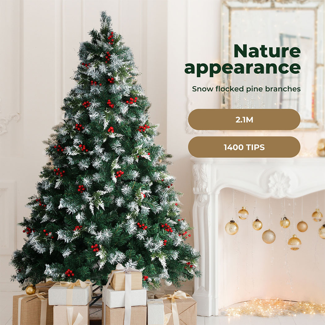 Santaco Christmas Tree 1.5M 1.8M 2.1M LED Light Slim Fibre Optic Storage Bag - Picture 166 of 235