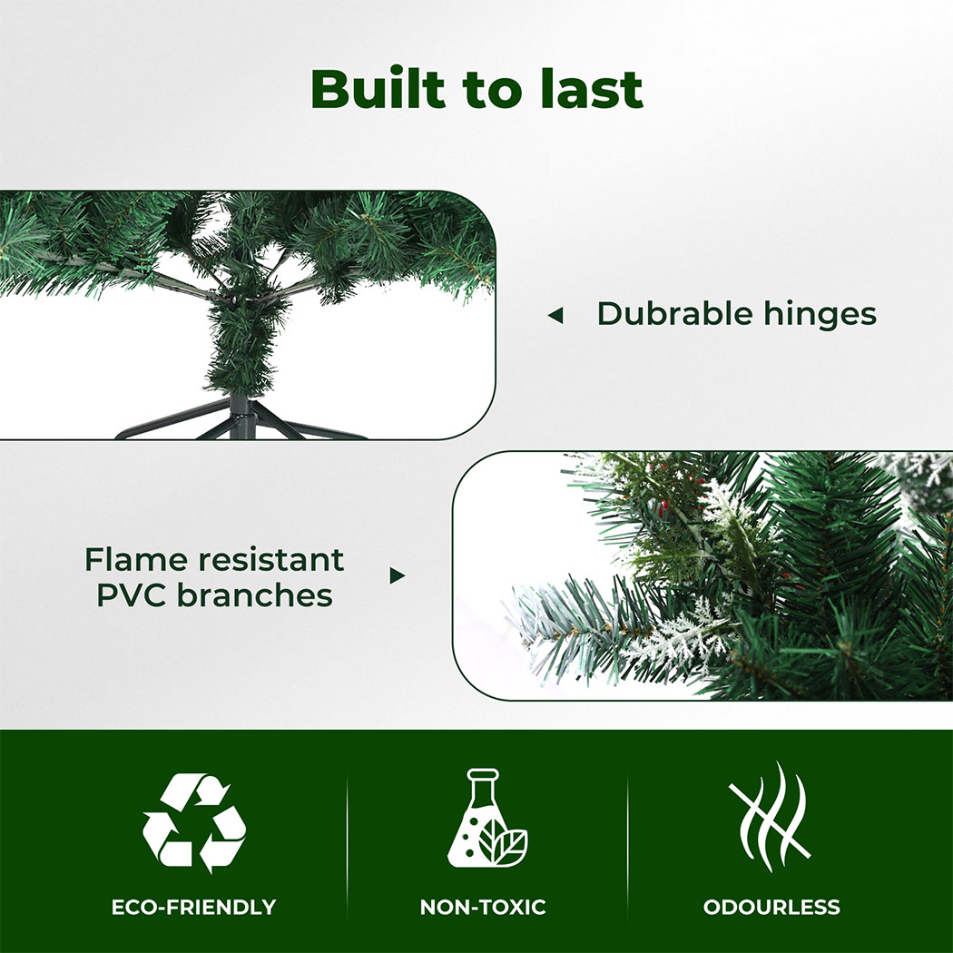 Santaco Christmas Tree 1.5M 1.8M 2.1M LED Light Slim Fibre Optic Storage Bag - Picture 169 of 235