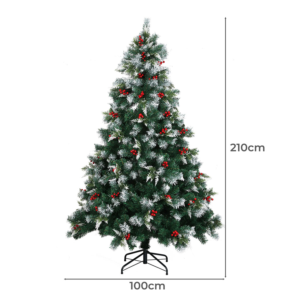 Santaco Christmas Tree 1.5M 1.8M 2.1M LED Light Slim Fibre Optic Storage Bag - Picture 172 of 235