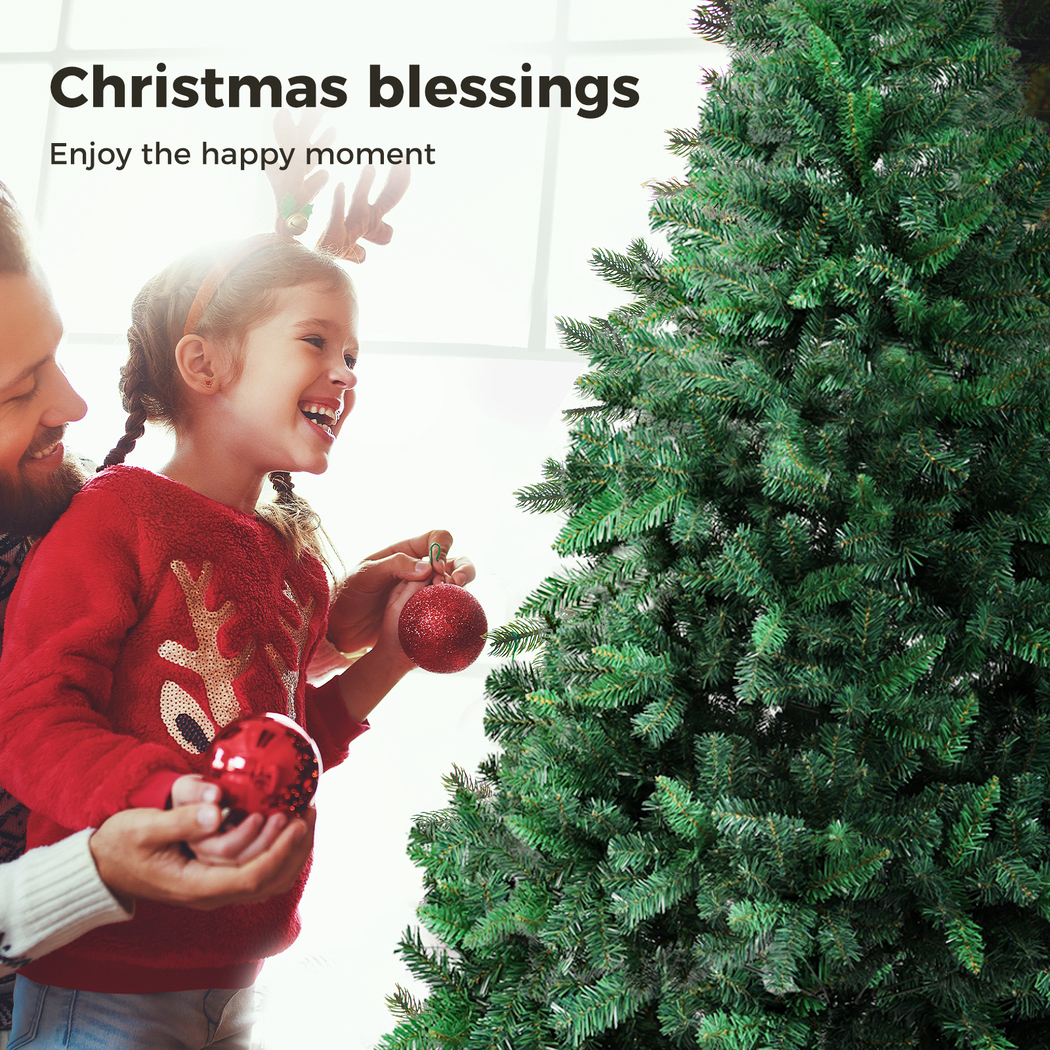 Santaco Christmas Tree 1.5M 1.8M 2.1M LED Light Slim Fibre Optic Storage Bag - Picture 23 of 235