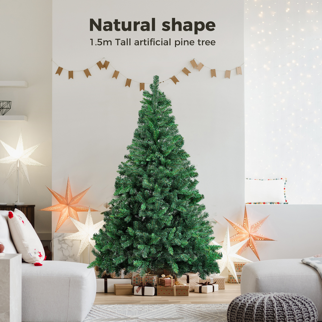 Santaco Christmas Tree 1.5M 1.8M 2.1M LED Light Slim Fibre Optic Storage Bag - Picture 24 of 235