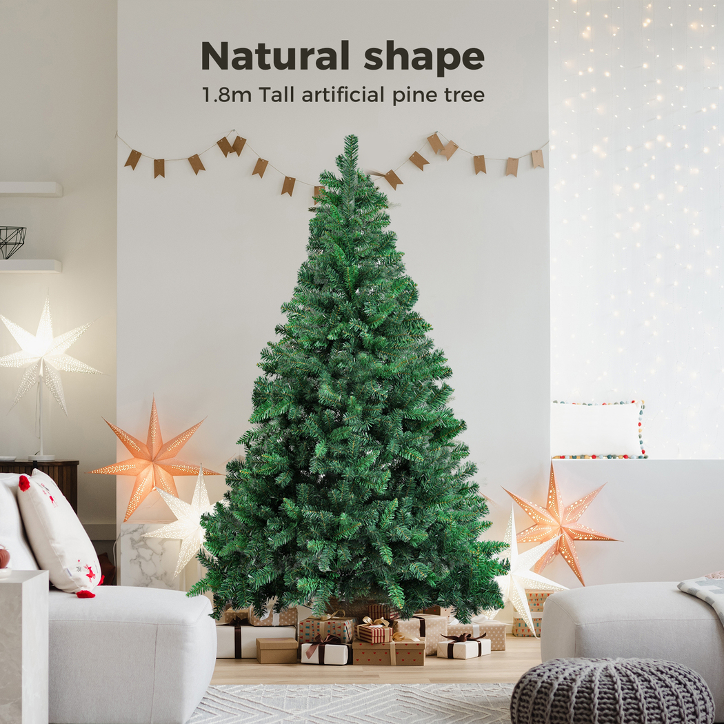 Santaco Christmas Tree 1.5M 1.8M 2.1M LED Light Slim Fibre Optic Storage Bag - Picture 67 of 235