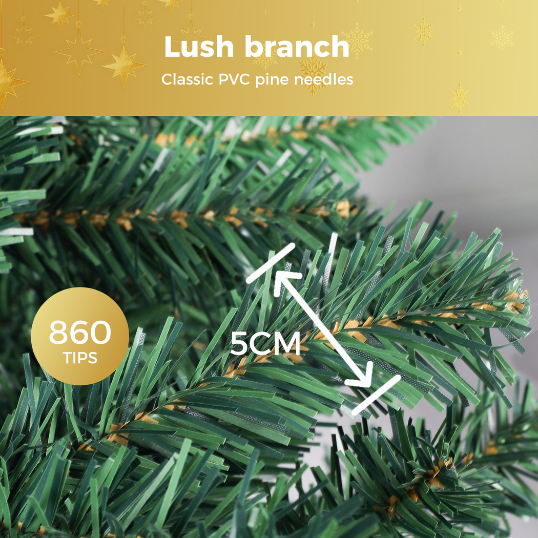 Santaco Christmas Tree 1.5M 1.8M 2.1M LED Light Slim Fibre Optic Storage Bag - Picture 68 of 235