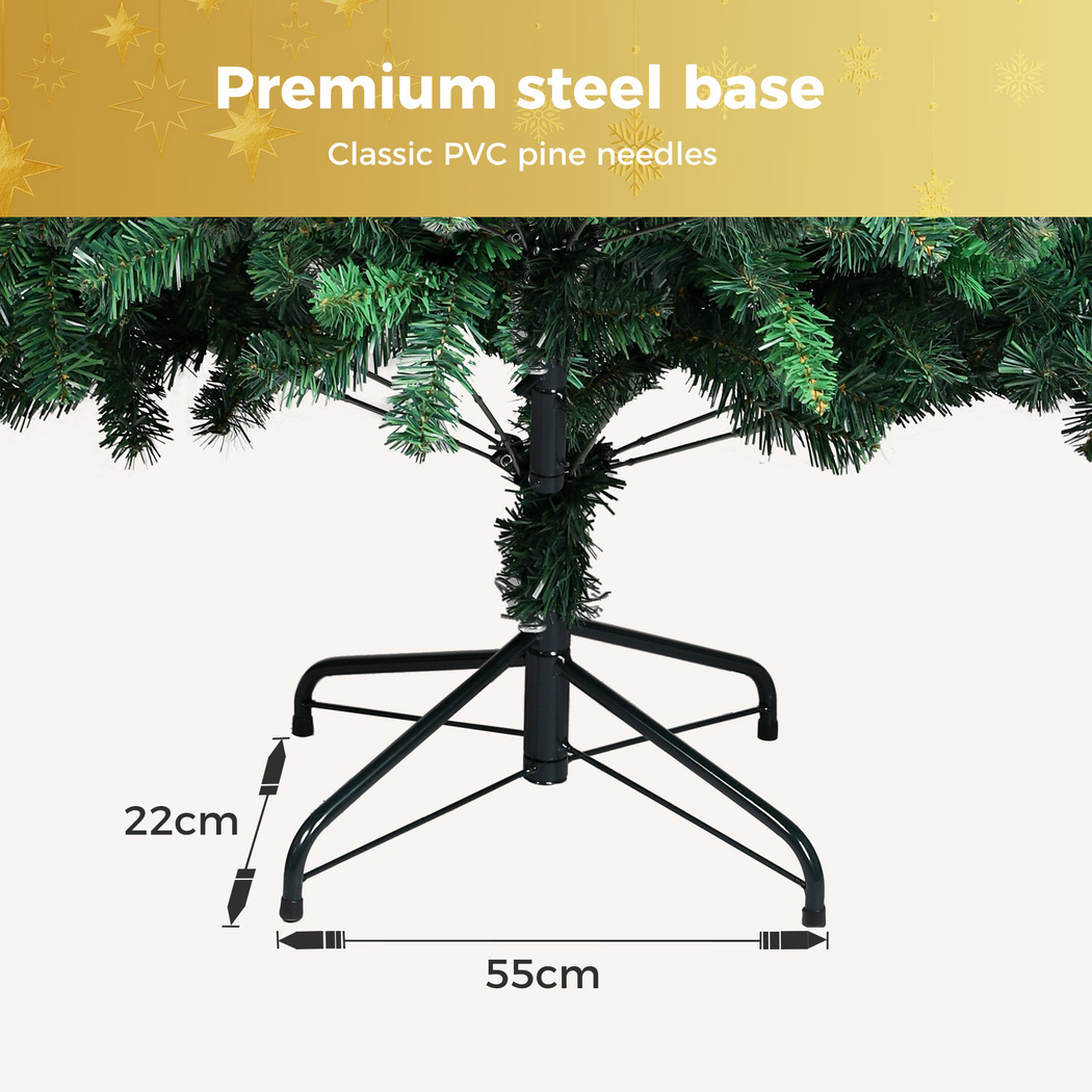 Santaco Christmas Tree 1.5M 1.8M 2.1M LED Light Slim Fibre Optic Storage Bag - Picture 135 of 235