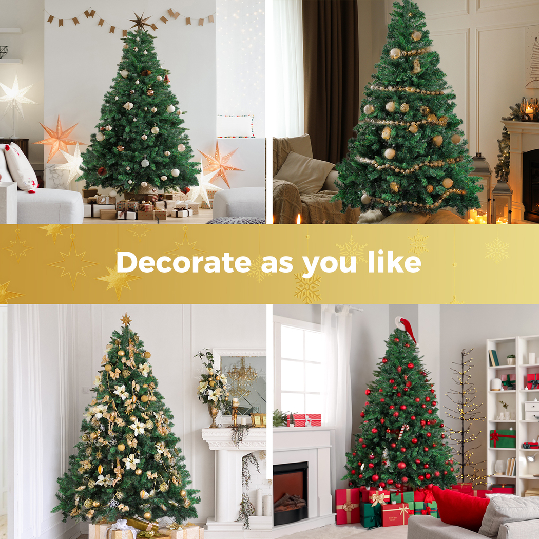 Santaco Christmas Tree 1.5M 1.8M 2.1M LED Light Slim Fibre Optic Storage Bag - Picture 138 of 235