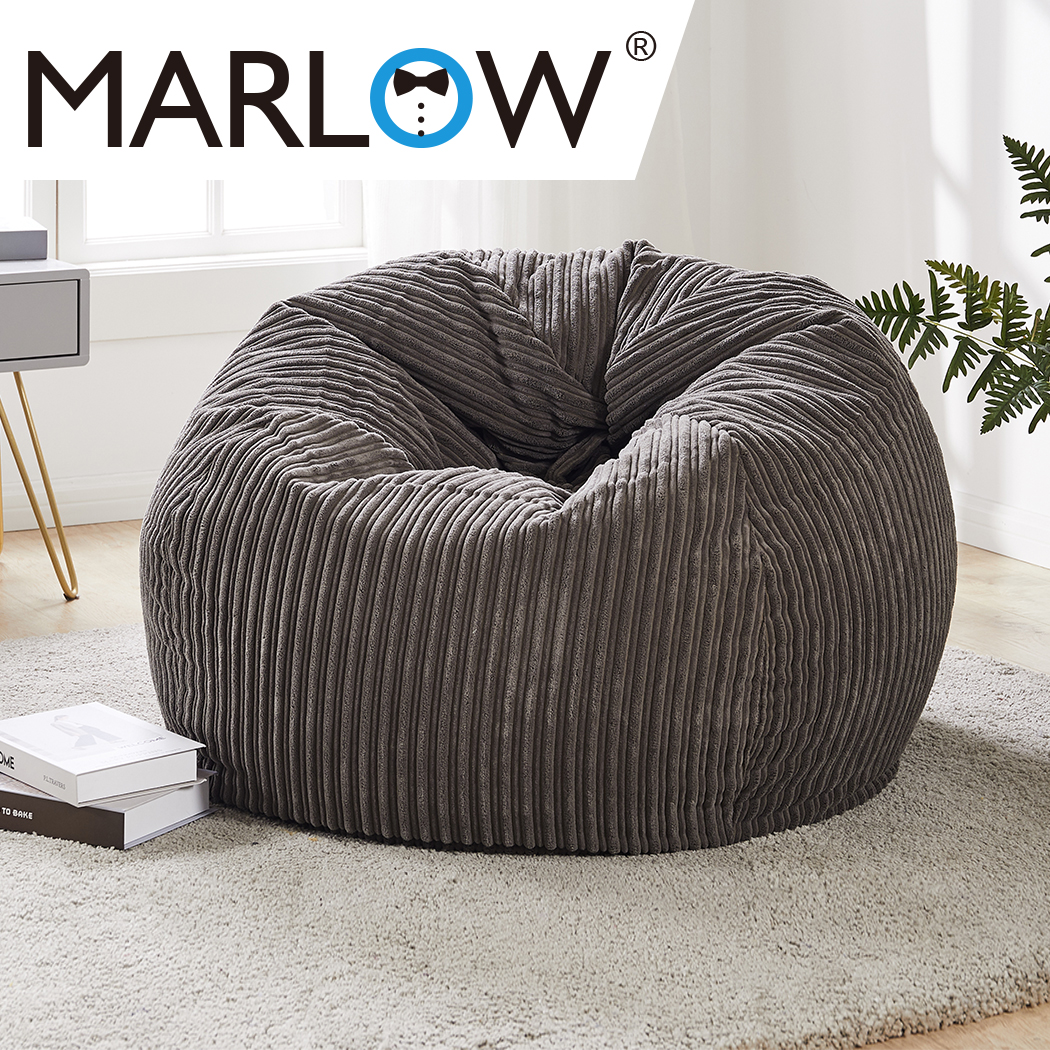 Marlow Bean Bag Chair Cover Indoor Outdoor Home Game Seat Lazy Sofa Cover Large