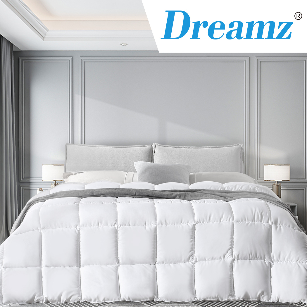 DreamZ Bamboo Quilt Winter Summer All Season Bed Quilts Duvet Doona 400GSM King