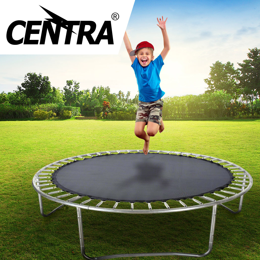 Centra 10 FT Kids Trampoline Pad Replacement Mat Reinforced Outdoor Round Spring