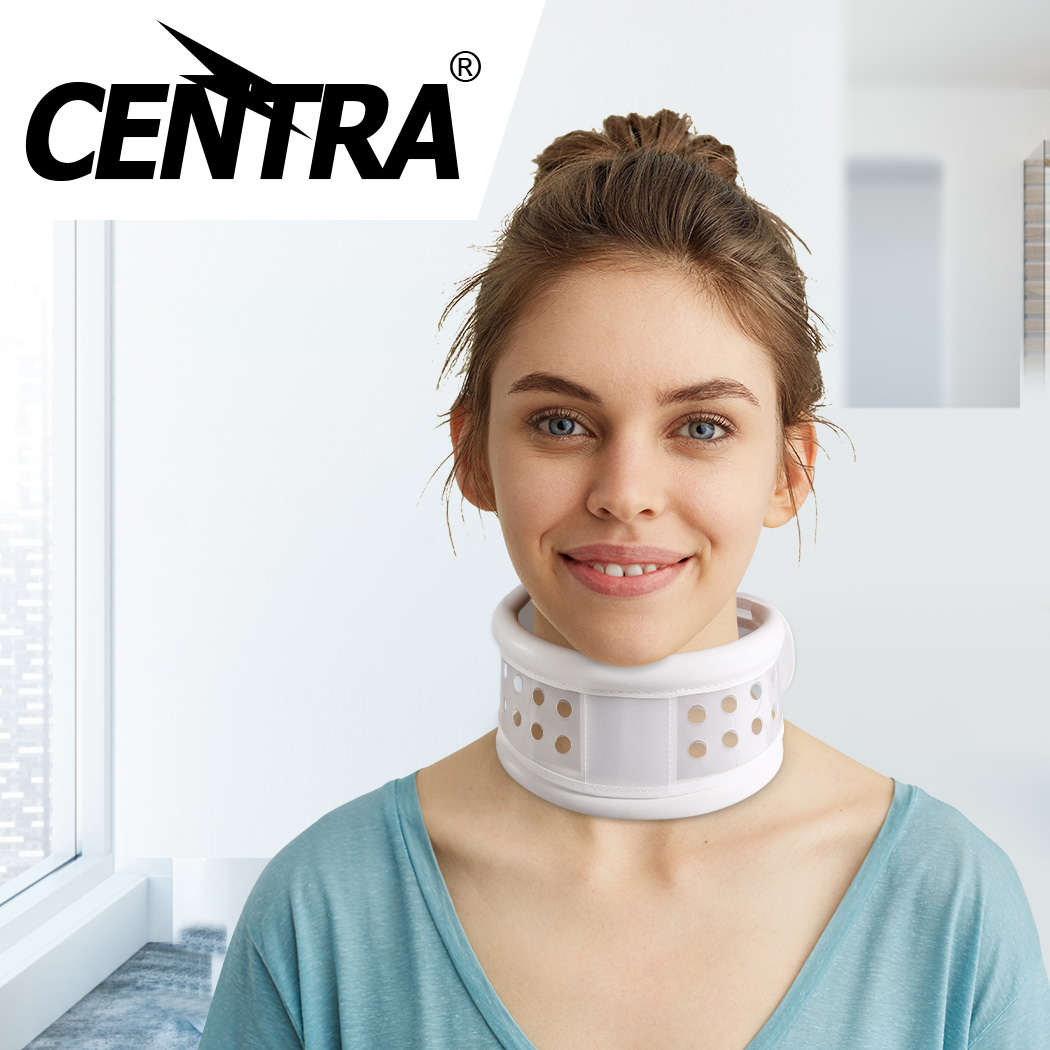 Cervical Collar Neck Brace Support Shoulder Press Pain Relief Stabilise Strap M