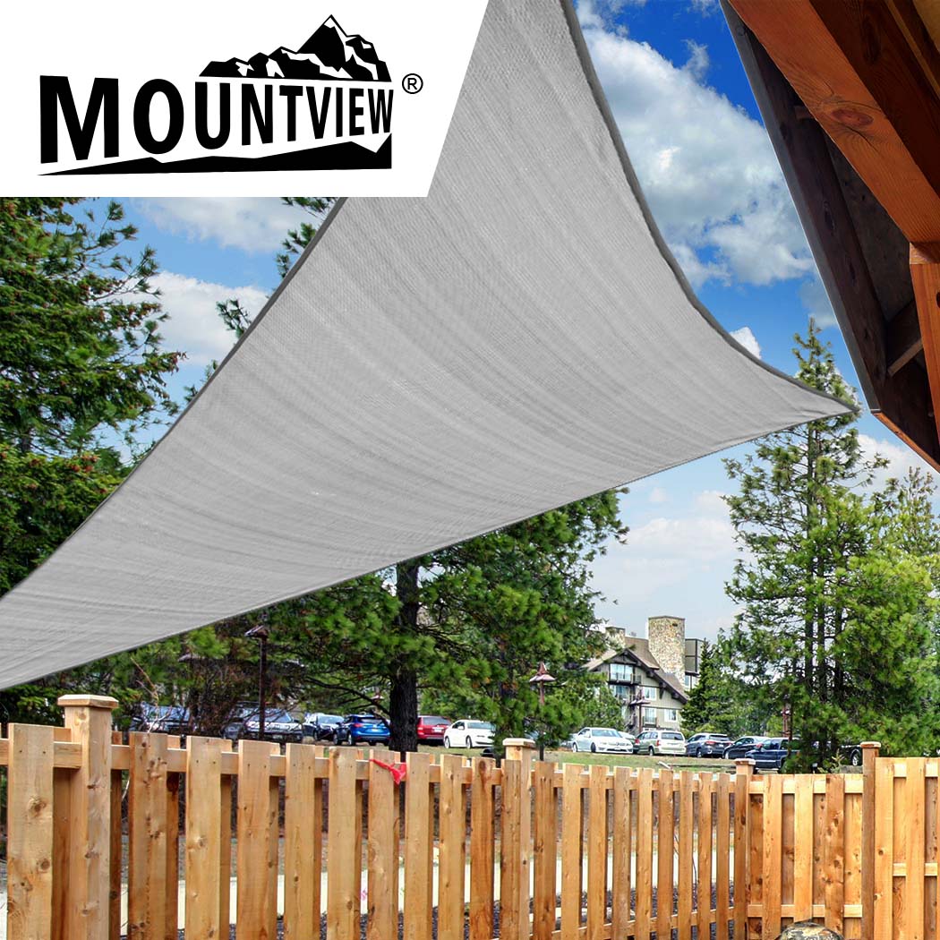 Mountview Sun Shade Sail Cloth Canopy Triangle Outdoor Awning Cover 5 x 5 x 5M