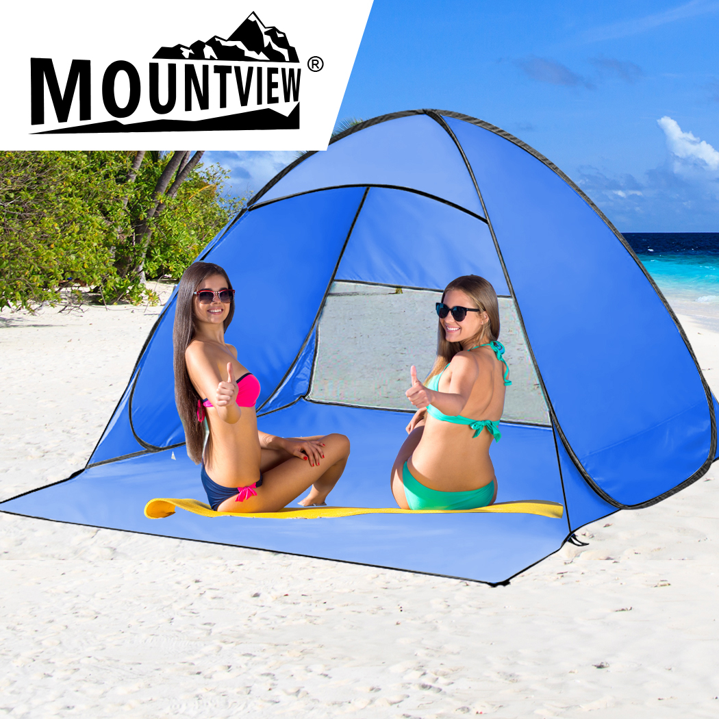 Mountview Pop Up Beach Tent Caming Portable Shelter Shade 2 Person Tents Fish