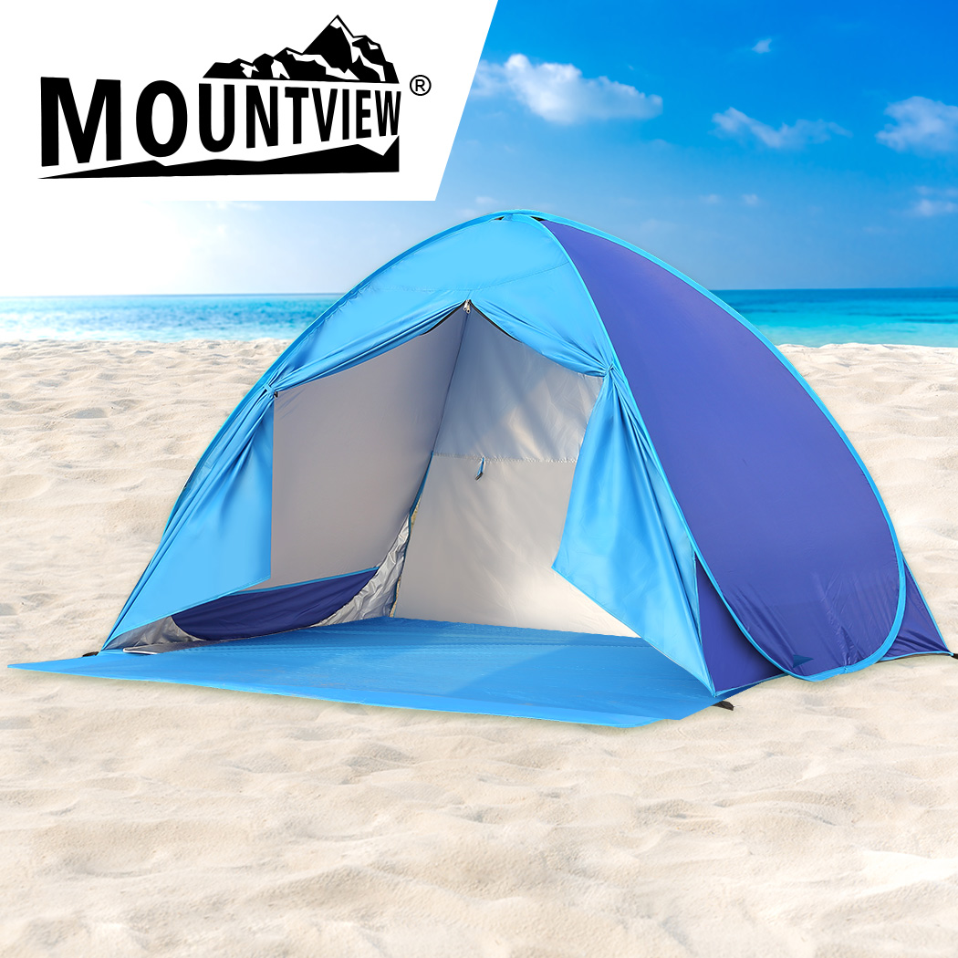 Mountview Pop Up Tent Beach  Camping Tents 2-3 Person Hiking Portable Shelter