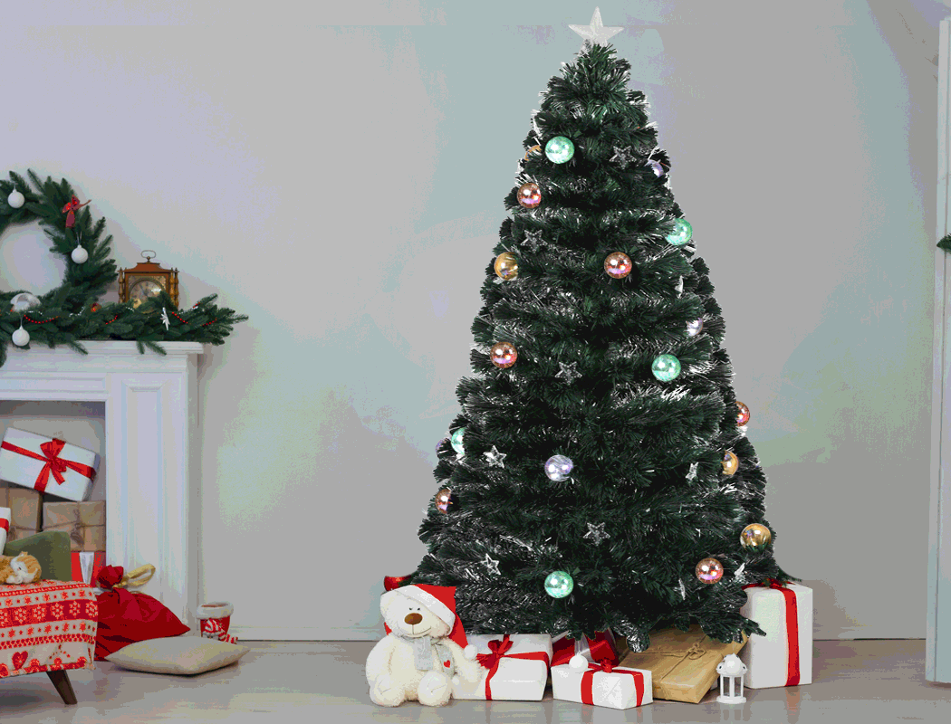 Santaco Christmas Tree 1.5M 1.8M 2.1M LED Light Slim Fibre Optic Storage Bag - Picture 182 of 235