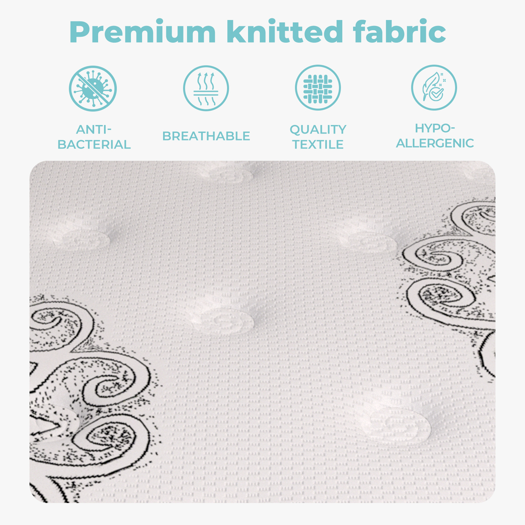 Dreamz Mattress Queen Double King Single Pocket Spring Firm Foam Euro Top Latex - Picture 57 of 417