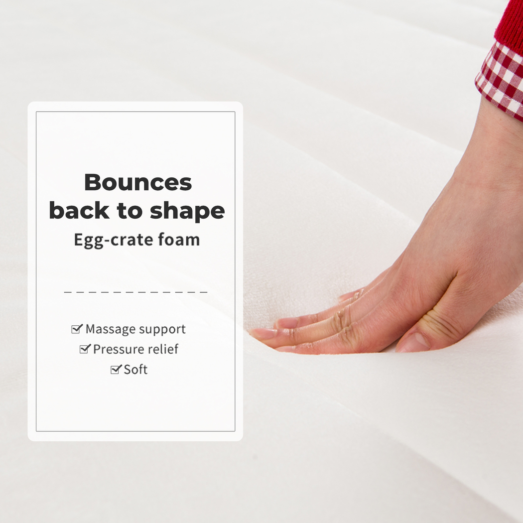 Dreamz Mattress Queen Double King Single Pocket Spring Firm Foam Euro Top Latex - Picture 59 of 417